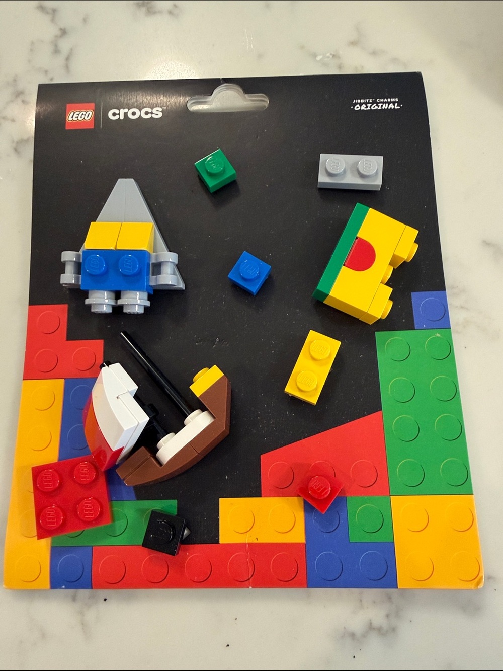 LEGO x Crocs Kids Brick Charms - Multicolor